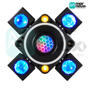 Mini Helicóptero 5 en 1 + Aro Led RGBW