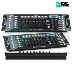 CONSOLA DMX512 192 Canales – 12 EQUIPOS + 240 ESCENAS