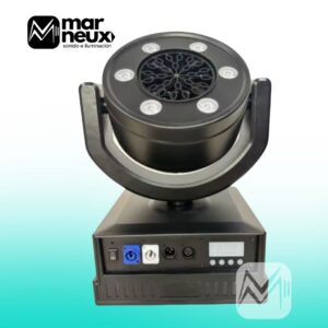 MAQUINA DE BURBUJA REDONDA 360° CON LED