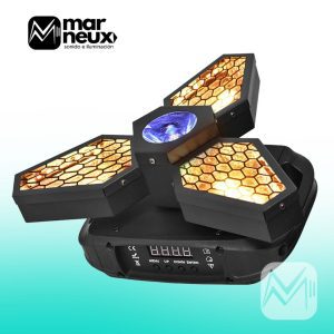 Retro Mini luz de tres aspas